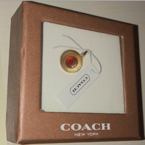 Coach Jewelry - Coach Gold Medallion Charm Coach Jewelry - Coach Gold Medallion Charm